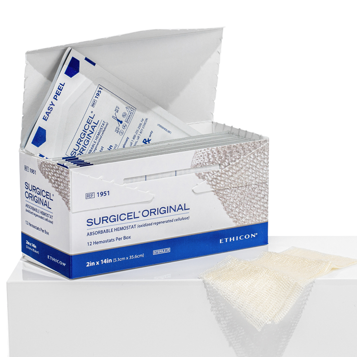 SURGICEL™ Original Absorbable Cellulose Hemostat 24/Box – Bondi Medical