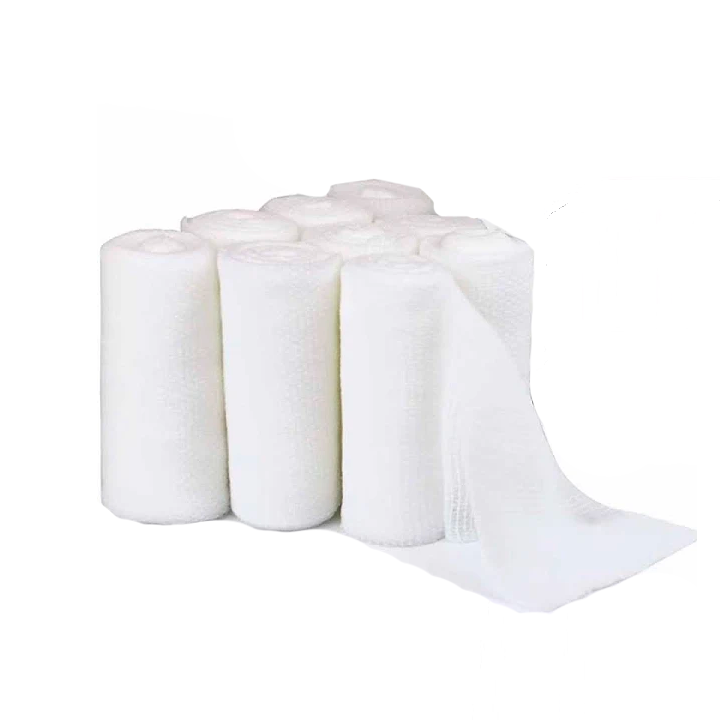 100 Cotton Gauze Bandage Roll 4'' 96/box Bondi Medical Supplies Inc