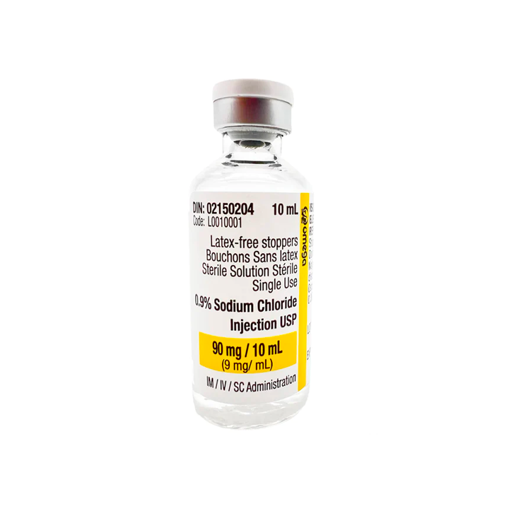 Flacon Injection Chlorure de sodium 0,9% de flacon pour l'injection USP 10 ml 10 / boît ...