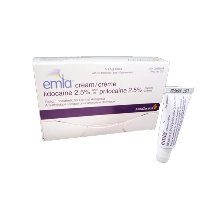 Emla Crème anesthésiante topique anesthésiante 5G (CAS DE 5