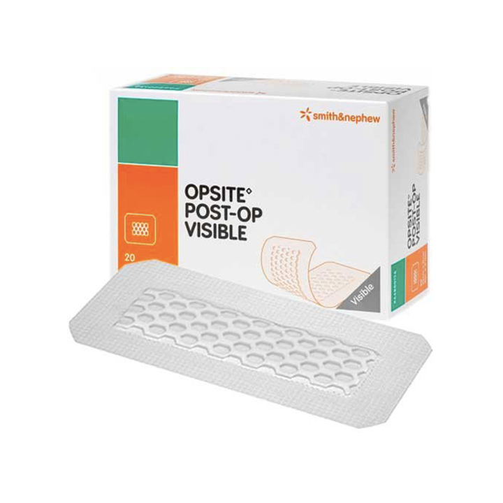 Opsite™ Post-Op Visible Bacteria-proof Dressing 20cm x 10cm 20/BOX – Bondi  Medical Supplies Inc