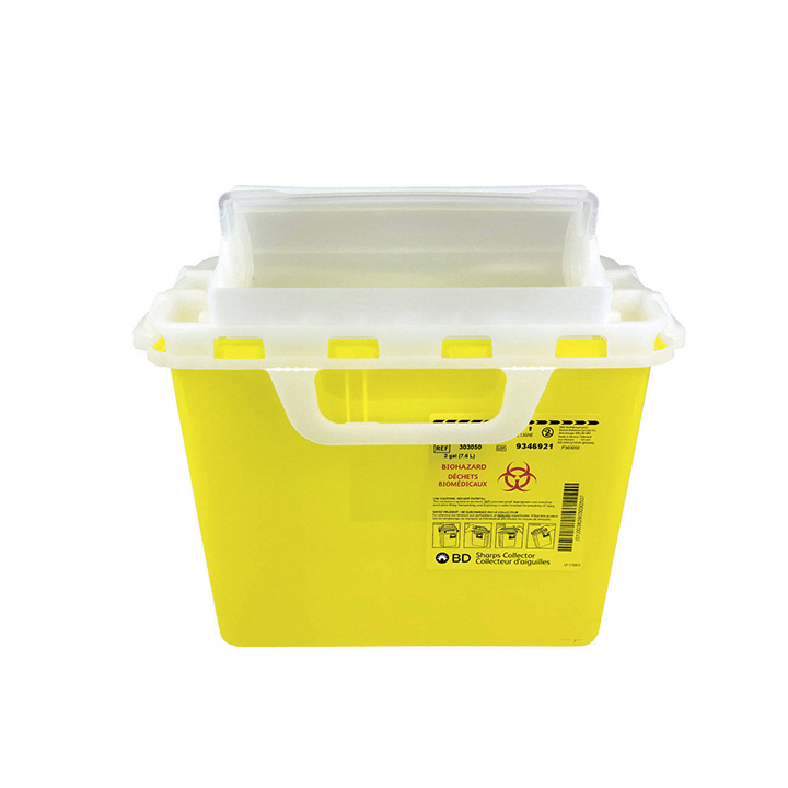 Container Sharp 11l BD™ Sharp Collector Yellow Container 11L – Bondi Medical Supplies Inc