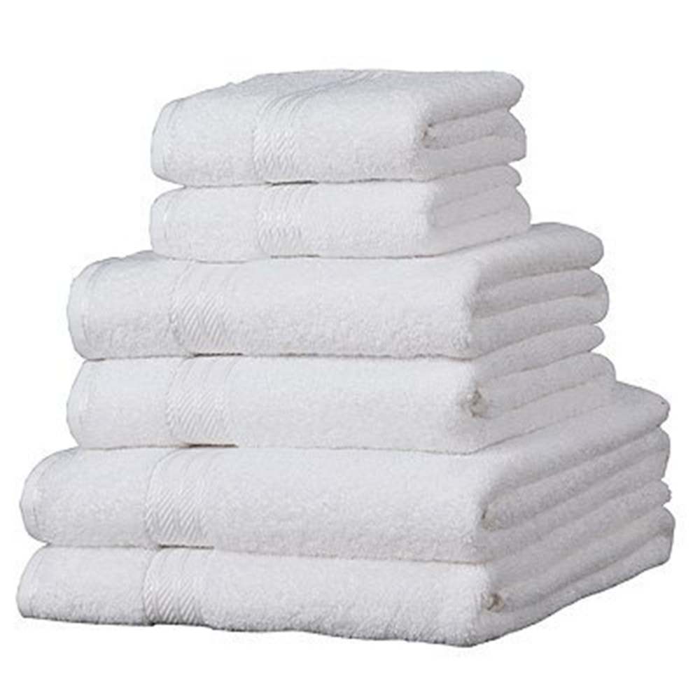 White 100 Cotton Small Bath Towels 22 X 44 12 Pack Bondi Medical Supplies Inc